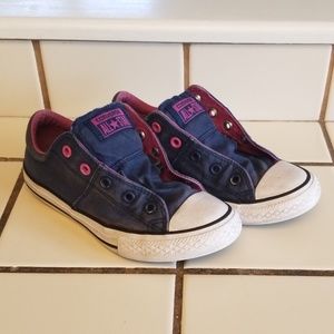 Converse All-star Navy/Pink Youth 1